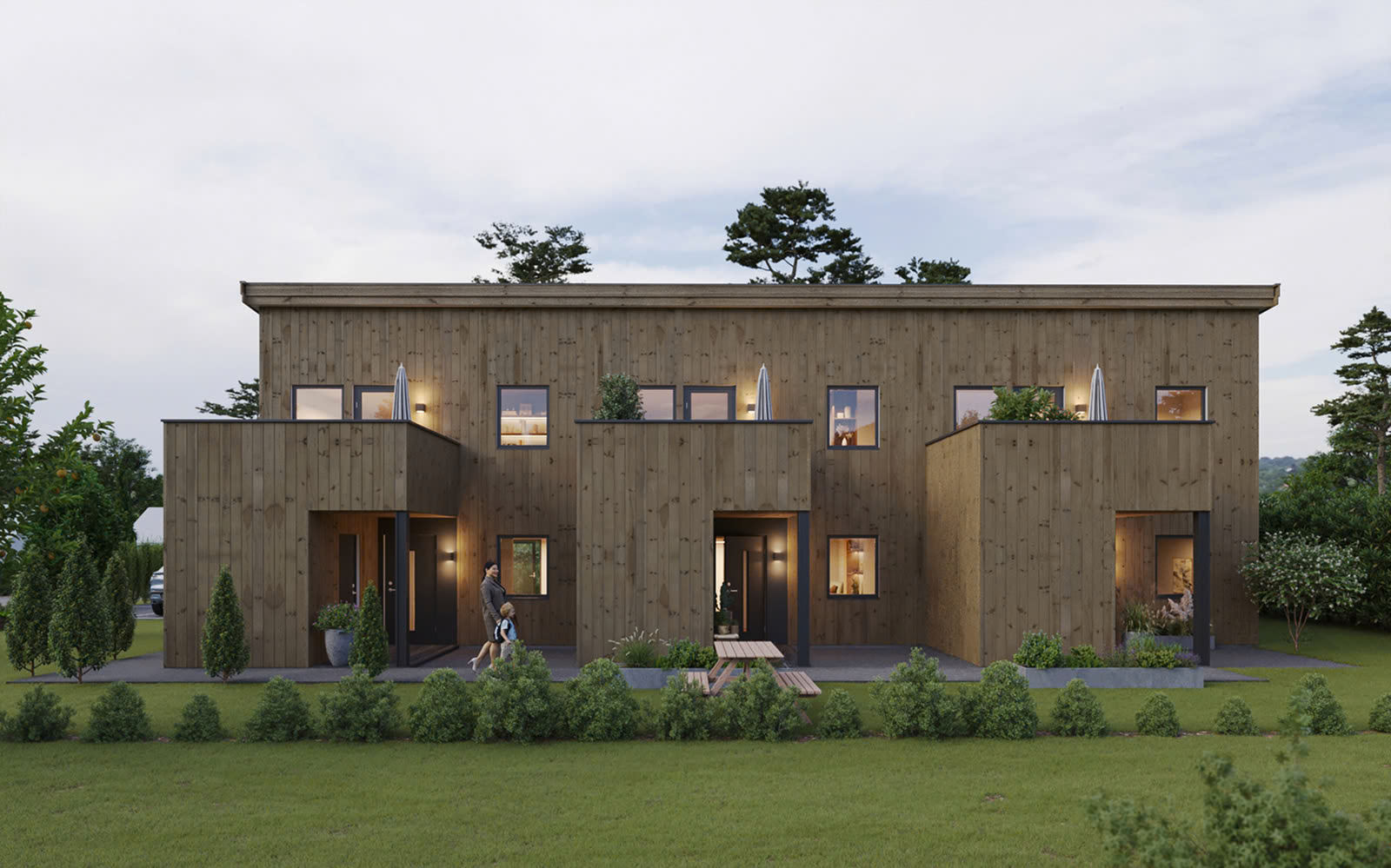 Stigabygg – 3 boliger med Alfa Mini 2