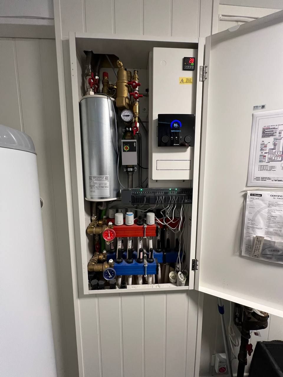 Bolig med Daikin luft/vann-varmepumpe 2